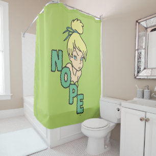 Tinker Bell   She Says Nope Shower Curtain