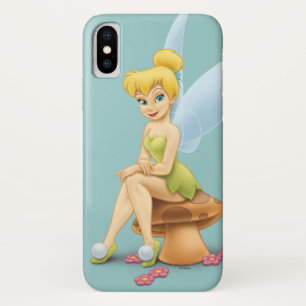 Tinker Bell Sitting on Mushroom iPhone X Case