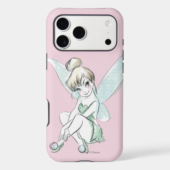 Tinker Bell | Sitting Pastel Case-Mate iPhone Case (Back)
