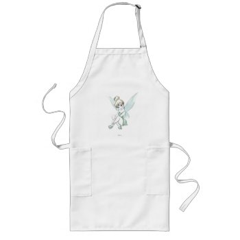 Tinker Bell | Sitting Pastel Long Apron by tinkerbell at Zazzle