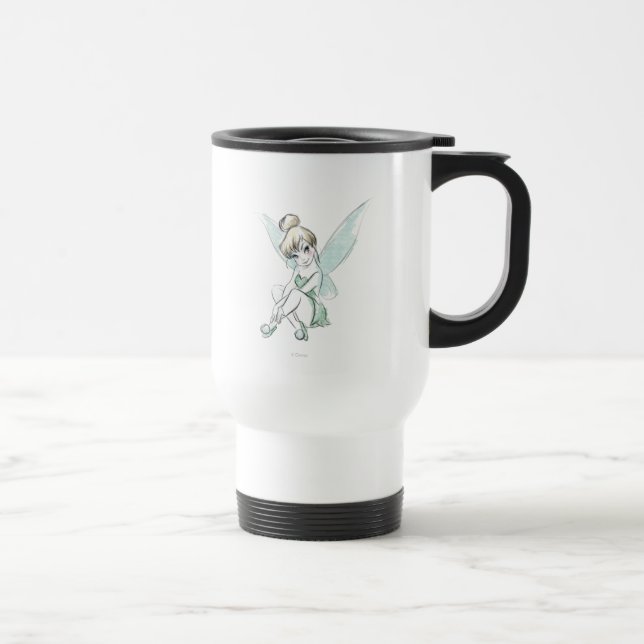 Tinker Bell | Sitting Pastel Travel Mug (Right)
