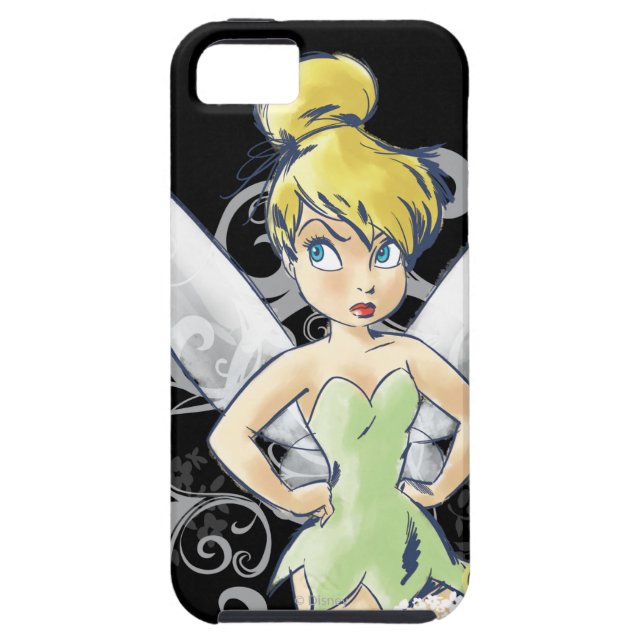 Tinker Bell Sketch Case-Mate iPhone Case (Back)