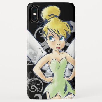 Tinker Bell Sketch Iphone Xs Max Case by tinkerbell at Zazzle
