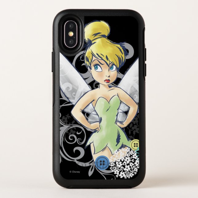 Tinker Bell Sketch Otterbox iPhone Case (Back)