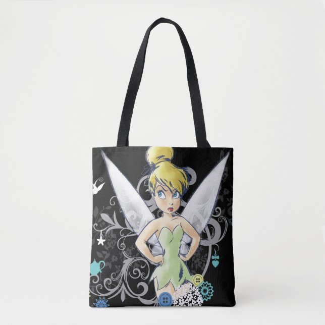 Tinker Bell Sketch Tote Bag (Front)