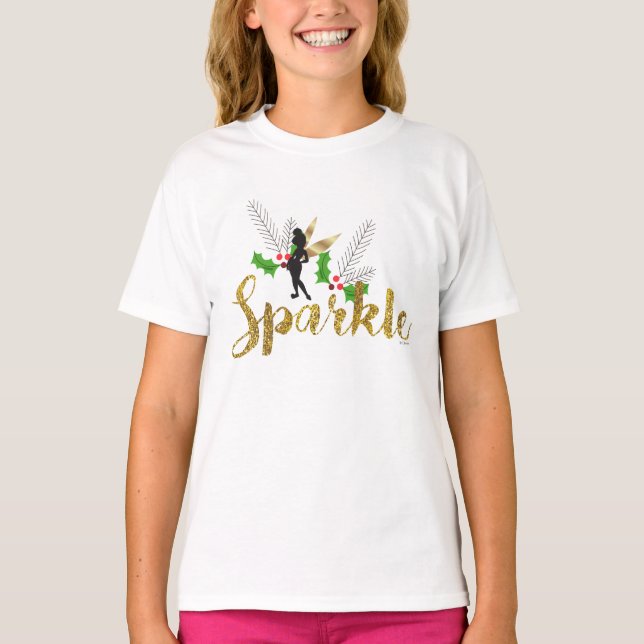Tinker Bell | Tinker Bell Christmas Sparkle T-Shirt (Front)