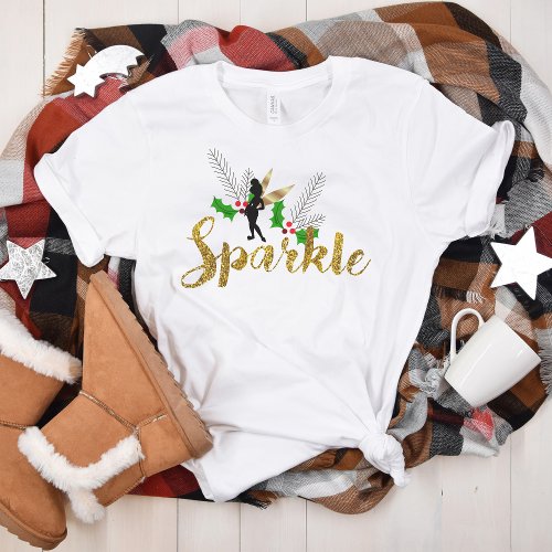 Tinker Bell  Tinker Bell Christmas Sparkle T_Shirt