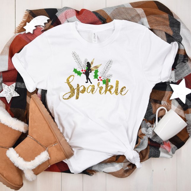 Tinker Bell | Tinker Bell Christmas Sparkle T-Shirt (Creator Uploaded)