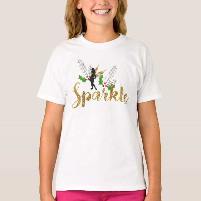 Tinker Bell | Tinker Bell Christmas Sparkle T-Shirt (Front)