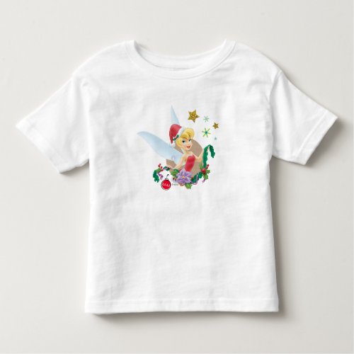 Tinker Bell  Tinker Bell In Santa Hat Toddler T_shirt