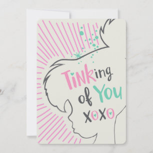 Tinker Bell   Tinking of You Valentine Holiday Card
