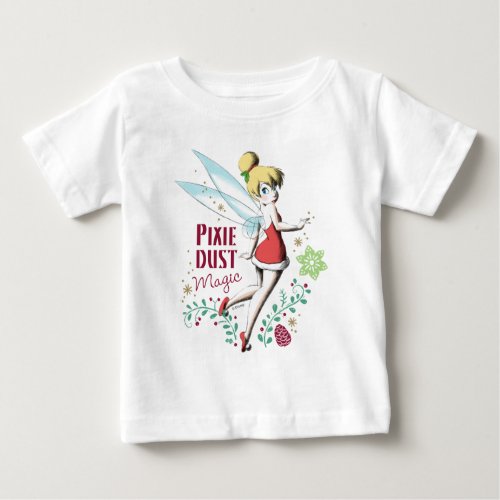 Tinker Bell  Vintage Pixie Dust Magic Baby T_Shirt