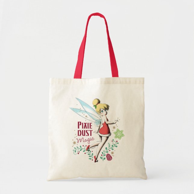 Tinker Bell | Vintage Pixie Dust Magic Tote Bag (Front)