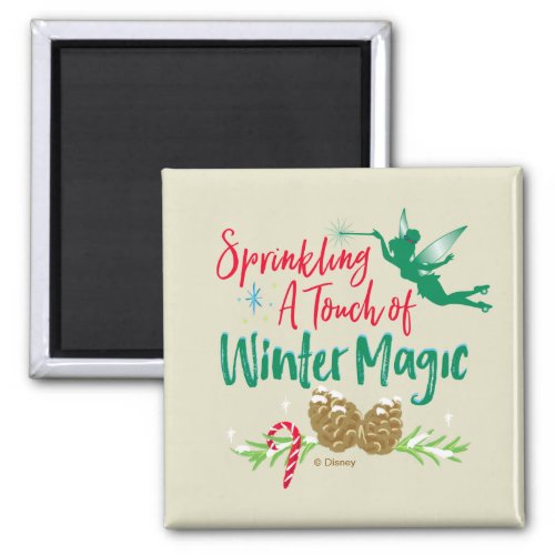 Tinker Bell  Winter Magic Magnet