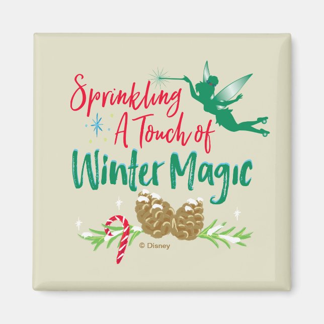 Tinker Bell | Winter Magic Magnet (Front)