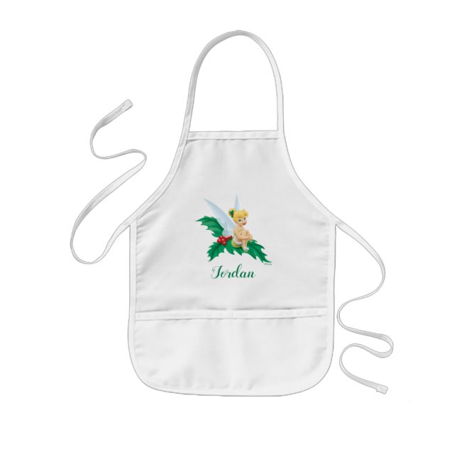 Tinkerbell | Christmas Holly Kids' Apron (Front)