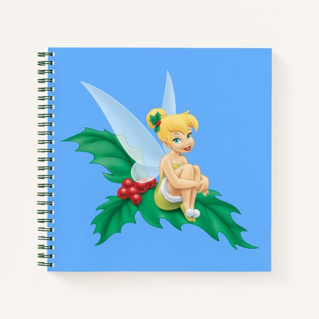 Tinkerbell | Christmas Holly Notebook (Front)
