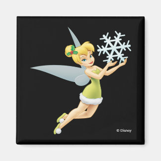 Tinkerbell | Christmas Snowflake Magnet