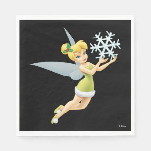 Tinkerbell   Christmas Snowflake Napkins