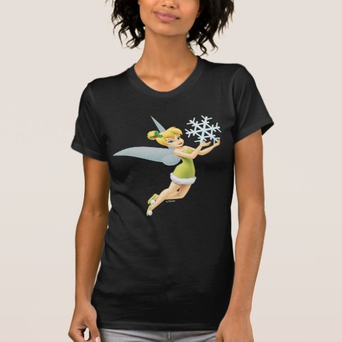 Tinkerbell  Christmas Snowflake T_Shirt