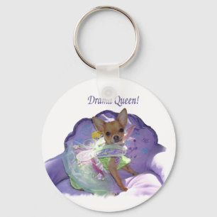 Tinkerbell "Drama Queen" Keychain