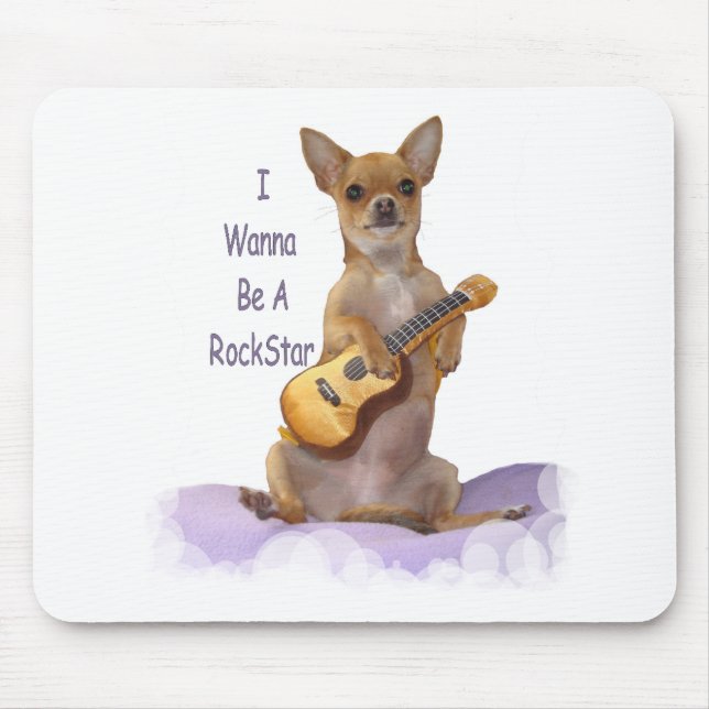 Tinkerbell RockStar Mouse Pad (Front)