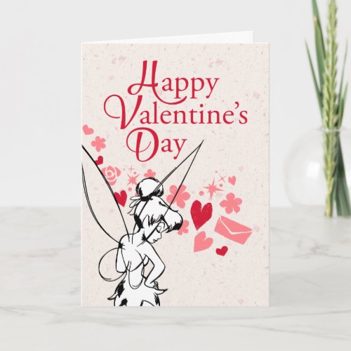 Tinkerbell Valentine Holiday Card