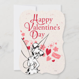 Tinkerbell Valentine Holiday Card