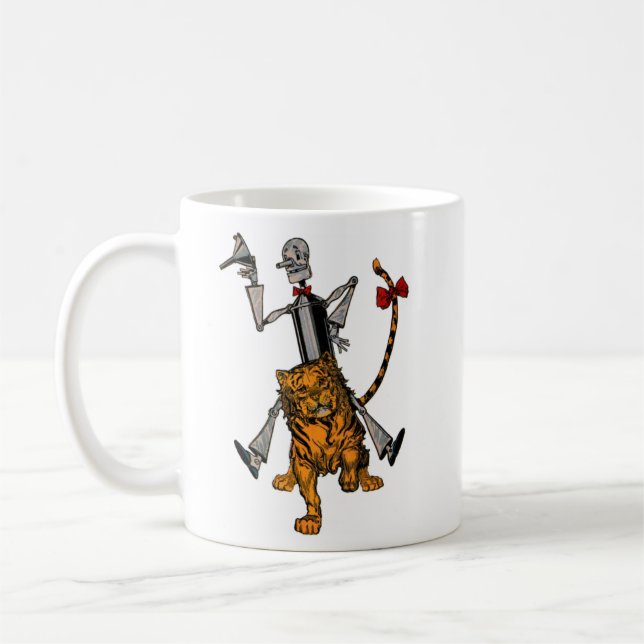 Tinman and Cowardly Lion  Coffee Mug (Left)