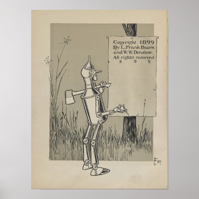 Tinman Copyright 1899 Poster (Front)