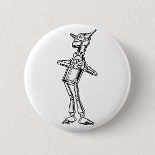 Tinman in Love Pinback Button