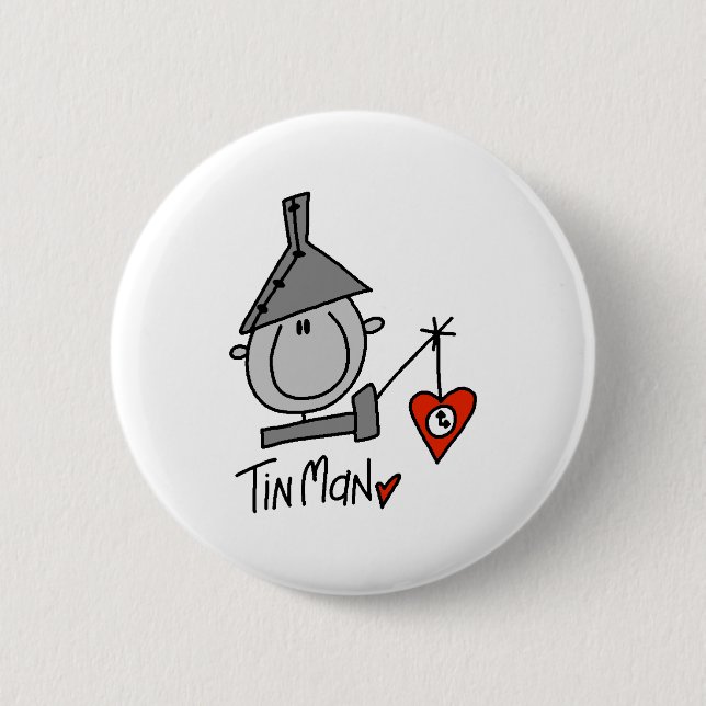 Tinman Pinback Button (Front)