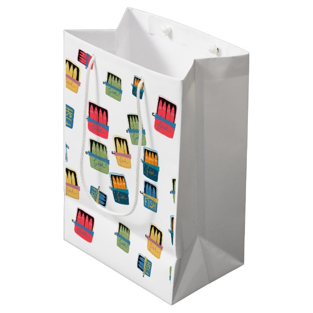 Tinned Fish Gift Bag (Front Angled)