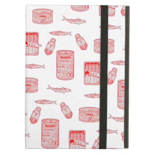 Tinned Fish Pattern Case For iPad Air