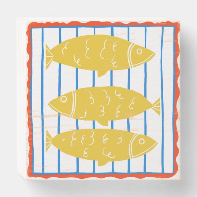 Tinned Fish Plaque (Front Horizontal)