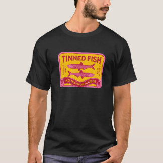 Tinned Fish Tinned Sardines Fish Lover Design T Sh T-Shirt