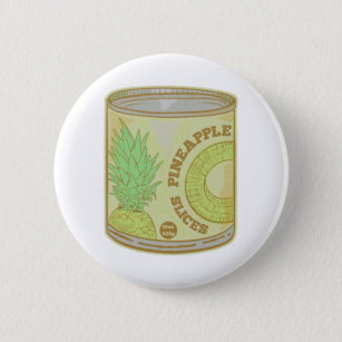 Tinned pineapple Canned Fruit Button