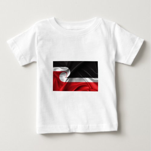 Tino Rangatiratanga flag Baby T_Shirt