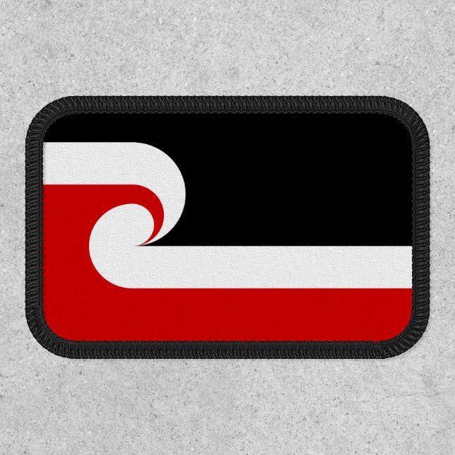 Tino Rangatiratanga flag Patch (Front)