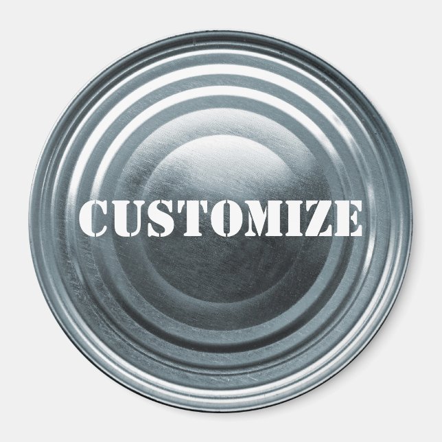 Tinplate Template Magnet (Front)