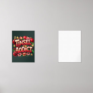 Tinsel Addict Fun  Wall Art Sets