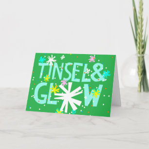 Tinsel & Glow Holiday Card
