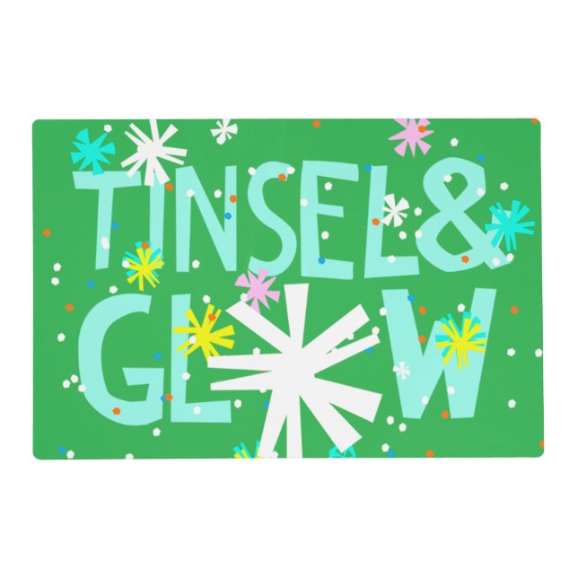 Tinsel & Glow Placemat (Front)