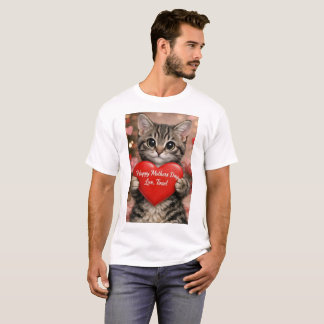 Tinsel "Happy Mother's Day Heart Kitten T-Shirt
