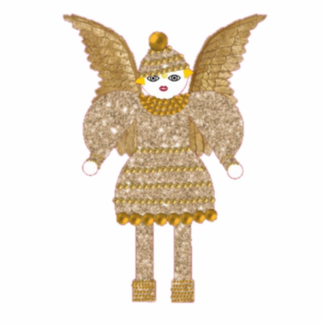 Tinsel Martzkin Ornament (Front)