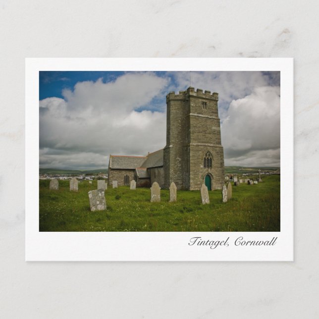 Tintagel, Cornwall Postcard (Front)