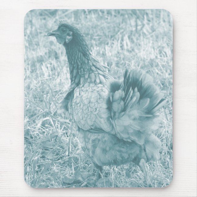 Tinted Hen Mouse Pad (Front)