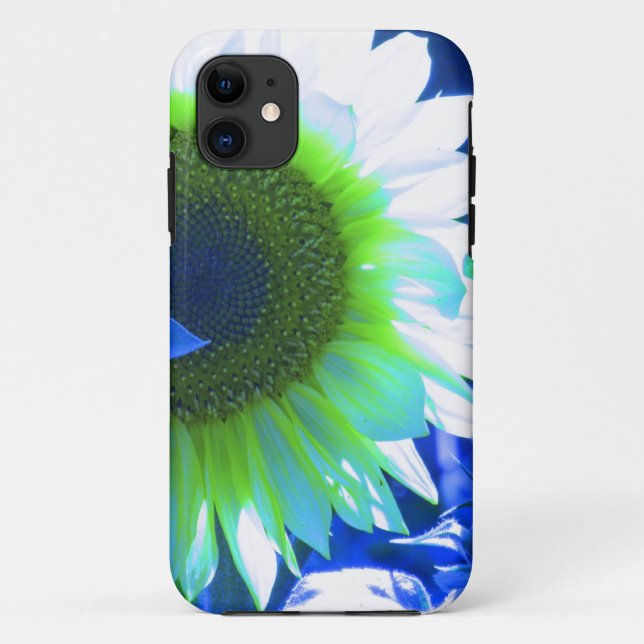 tinted pretty sunflower - blue Case-Mate iPhone case (Back)