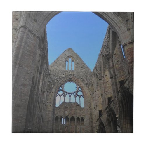 Tintern Abbey Cistercian Monastery Wales Ceramic Tile