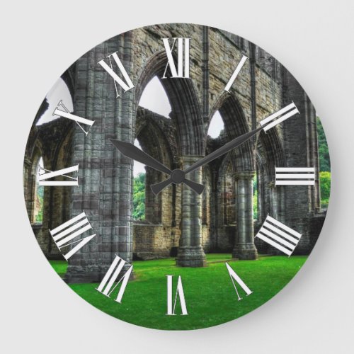 Tintern Abbey Cistercian Monastery Wales Large Clock